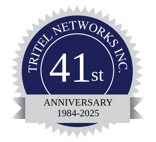 TriTel Networks 37th Anniversary Badge